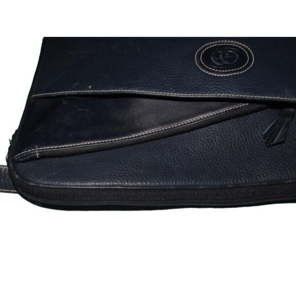 Gucci Vintage Crossbody Shades Of Navy In Smooth And Textured Leather - Picture 6 of 12